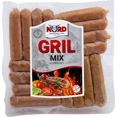 Nord Gril klobásky mix I 400 g
