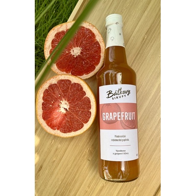Báťkovy sirupy Grapefruitový sirup 0,5 l