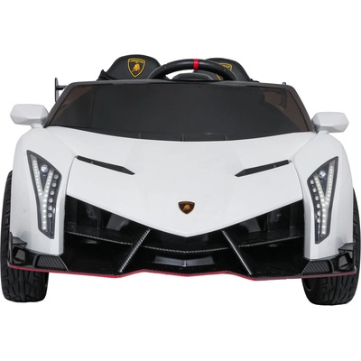 JOKO Elektrické autíčko Lamborghini Veneno 4x4 biele