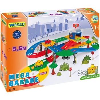 Wader Kid Cars 3D Garáž s dráhou 5,5m