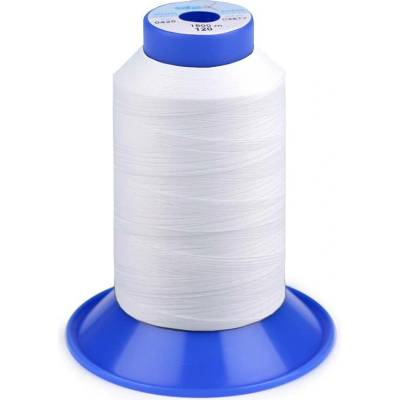 Nitě elastické Sabaflex 120; 1500 m Varianta: 2000 bílá, Balení: 1 ks