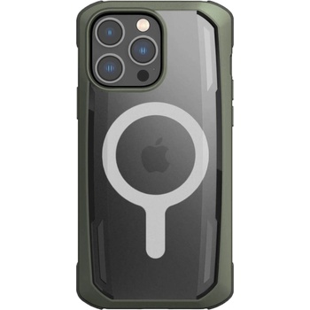 Raptic Кейс Raptic X-Doria Secure Case for за iPhone 14 Pro Max with MagSafe, брониран гръб, зелен