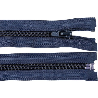 Spirálový zip šířka 5 mm délka 70 cm bundový POL Barva: 330 modrá tmavá