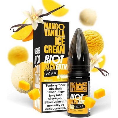 Riot Squad Mango Vanilla Ice Cream salt Hybrid 10 ml 20 mg