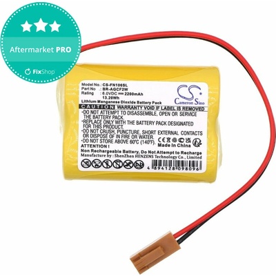 Baterie pro Beta iSV Amplifier, 2200mAh, Li-MnO2, 6V, BR-AGCF2W, HQ