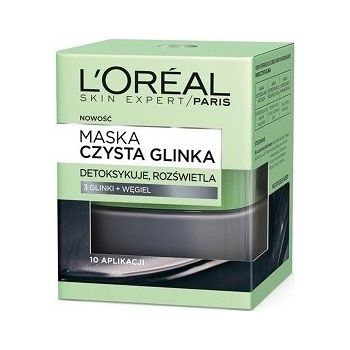 L'Oréal Pure Clay Detox Mask intenzivní čistící pleťová maska 50 ml