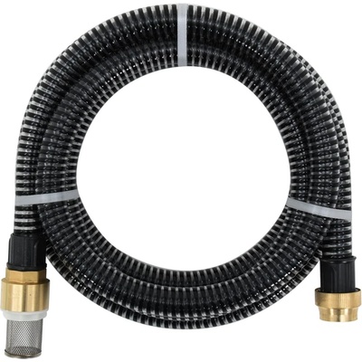 zahrada-XL Sací hadice s mosaznými konektory černá 1,1" 25 m PVC