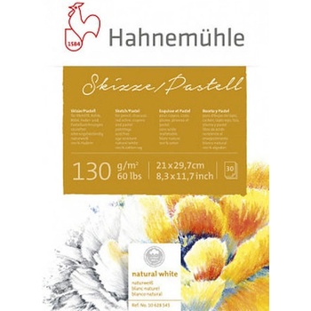 Hahnemühle sketch pastel blok 100 % bavlna 130 GR M2 30 listov A4