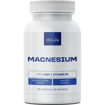 HS Labs Magnesium with Zinc & Vitamin B6, 90 таблетки, HS Labs (HS0211)