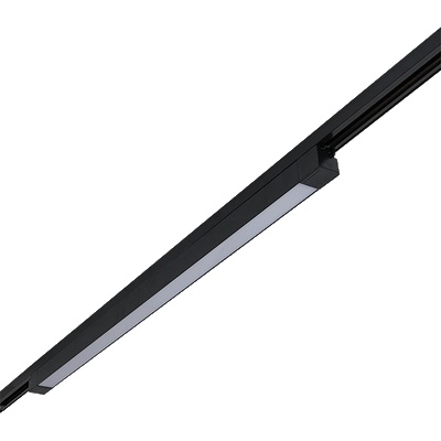 ELMARK РЕЛСОВ ОСВЕТИТЕЛ fgln 2-ЛИНИИ 60w 120° 3000k ЧЕРЕН (93fgnl6030/bl)