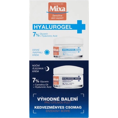 Mixa pleťový krém Hyalurogel denní a noční 100 ml
