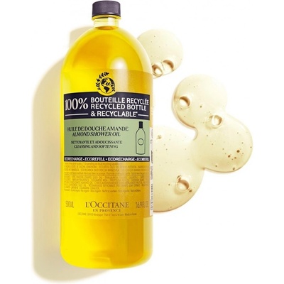 L'Occitane Almond (Amande) Shower Oil Refill Гелове за тяло 500ml