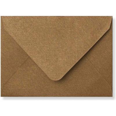 Envelopes Ltd. Barevná obálka C7 bronzová texture ,balení 50 ks 471800
