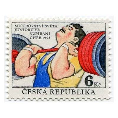 Česká pošta (1993) Pof. 8 ** - Česká republika - MS ve vzpírání