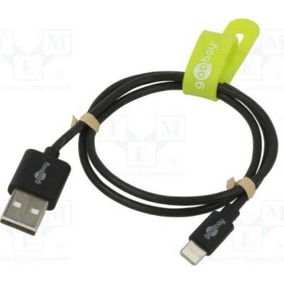 Goobay 72904 USB 2.0 vidlice Apple Lightning,USB A vidlice 1m černý