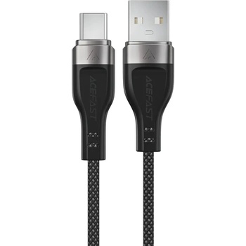 ACEFAST C11-04 USB-A - USB-C 3A кабел 1, 2 м магнитна оплетка - черен (6974316280224)