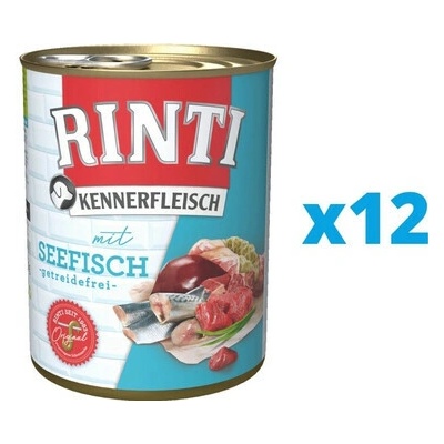 Rinti Kennerfleisch Adult Sea Fish 12 x 800 g