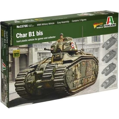 Italeri Model Kit tank 15766 CHAR B1 BIS 33-15766 1:56