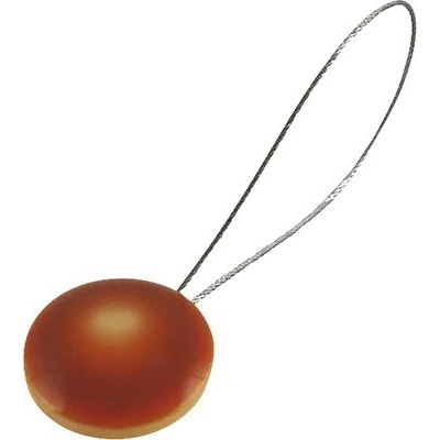 Magnetická spona na závesy Pearls oranžová 1 ks