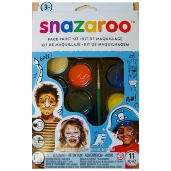 Farby na tvár tiger zebra a pirát