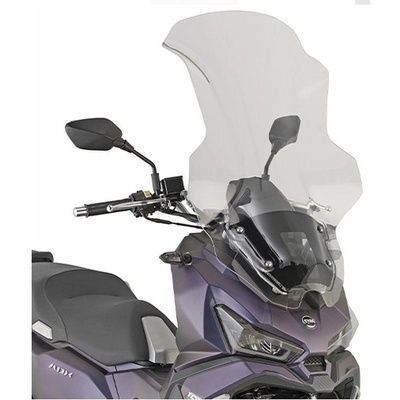 KAPPA plexi SYM ADX 125 24-25, 78 X 56 cm průhledné (34 cm vyšší než originál)