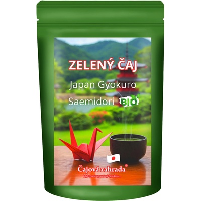 Čajová zahrada Japan Gyokuro Saemidori BIO zelený čaj 1000 g