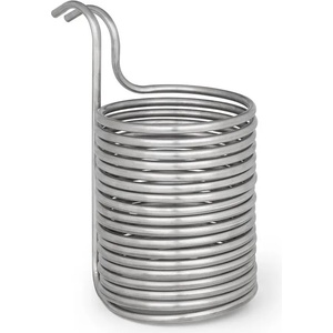 Klarstein Chiller 12, потопяем охладител, охлаждаща намотка, Ø 21.5 cm, 18 намотки, 304 неръждаема стомана (BRD3-Chiller12) (BRD3-Chiller12) - klarstein