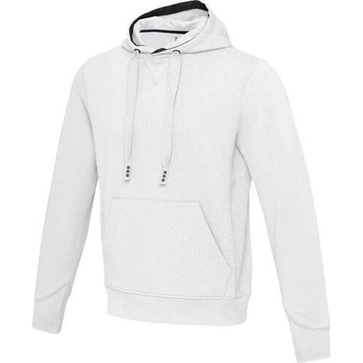 Unisex mikina s kapucí Arora Bílá
