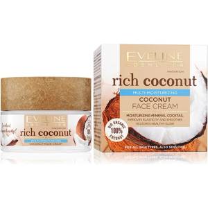 Eveline Cosmetics Rich Coconut 24 - часов крем дамски 50ml