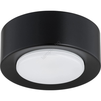 Argon 8905 - Таванно осветително тяло ELORA 1xGX53/7W/230V Ø 11 см черно (AR8905)