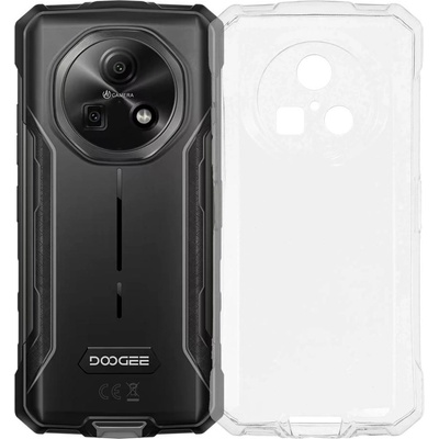 DOOGEE Калъф с протектор за Doogee Fire 7 / Fire 5 - мек TPU удароустойчив калъф, прозрачен или черен