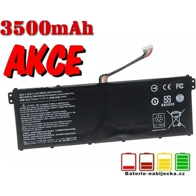 WHBV AC14B18J 3500 mAh baterie - neoriginální