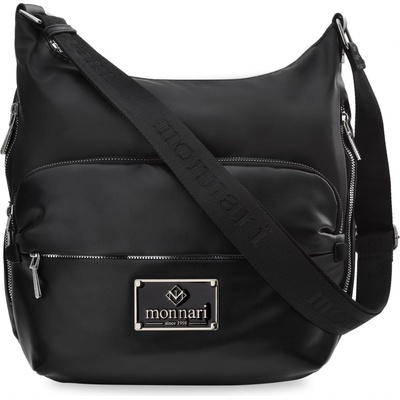 Monnari velká dámská taška pro každodenní nošení mailbag shopper bag přes rameno černá