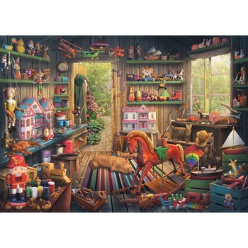 Ravensburger - Puzzle Ancient toys - 1 000 piese