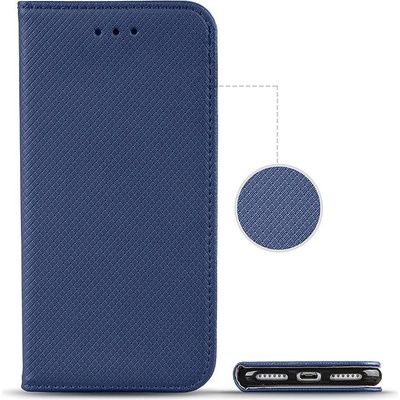 Pouzdro Sligo Case Sligo Smart Realme 7 5G - Magnet - granátové