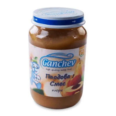 Ганчев пюре Плодова смес