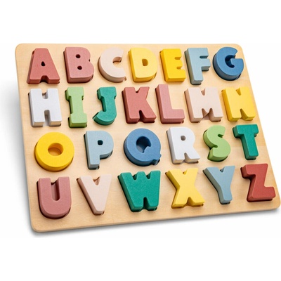 New Classic Toys vkladacie puzzle farebná abeceda