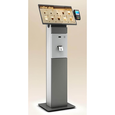 Kiosk Стойка за самообслужване BS, BSA 21-32", височина 144 cm, тегло 32 kg, размери 250x1440x180mm, без допълнителен хардуер (KIOSK-SELFSERVICE-BS-BSA-21-32)