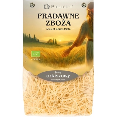 Bartolini těstoviny pradávné obiloviny špalda světlé nitky BIO 250 g