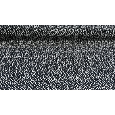 Bavlnená látka STILI marine modrá šírka 150 cm