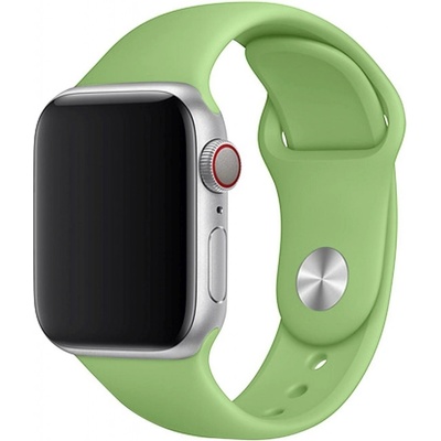 FIXED Silicone Strap na Apple Watch 42/44/45 mm mentolový FIXSST-434-MINT