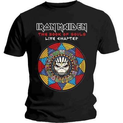 Iron Maiden tričko Book of Souls Live Chapter čierne