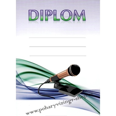 VIZINGR Mikrofon diplom A4 č.5