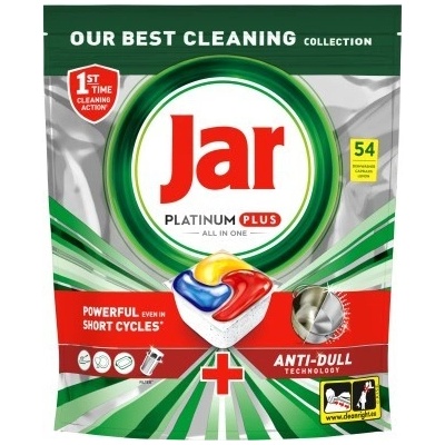 Jar Platinum Plus All In1 Kapsle do myčky nádobí Lemon 54 ks