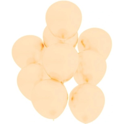 Belbal Malý dekorační balónek světlý pastel broskvový Peach Cream