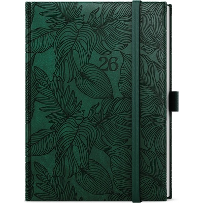 Adam Vivella extra B6 Denní 2026 tmavě zelená Tropik – Zboží Mobilmania