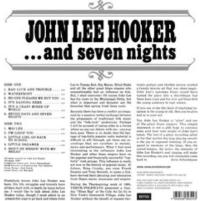 John Lee Hooker : ...And Seven Nights: VinylLP