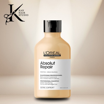 L'Oréal Шампоан за много изтощена коса, без утежняване Absolut Repair 300 ml