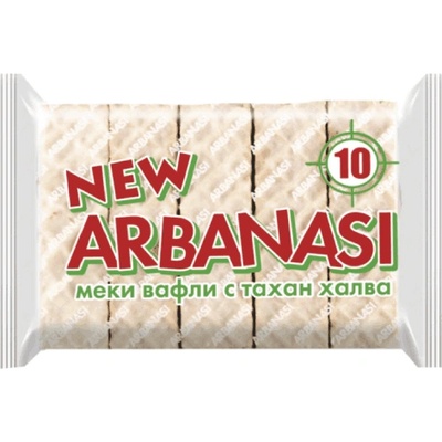 Меки вафли с тахан халва бяла Арбанаси 10бр