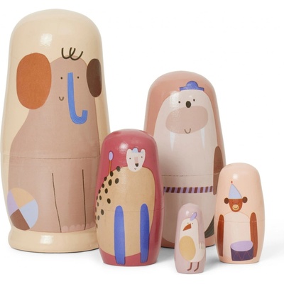 Ferm Living matrjoška Critter by Anna Katharina Jansen